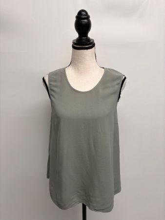 Marc O`Polo Top aus Viskose grau Gr. 34 schöner Rücken